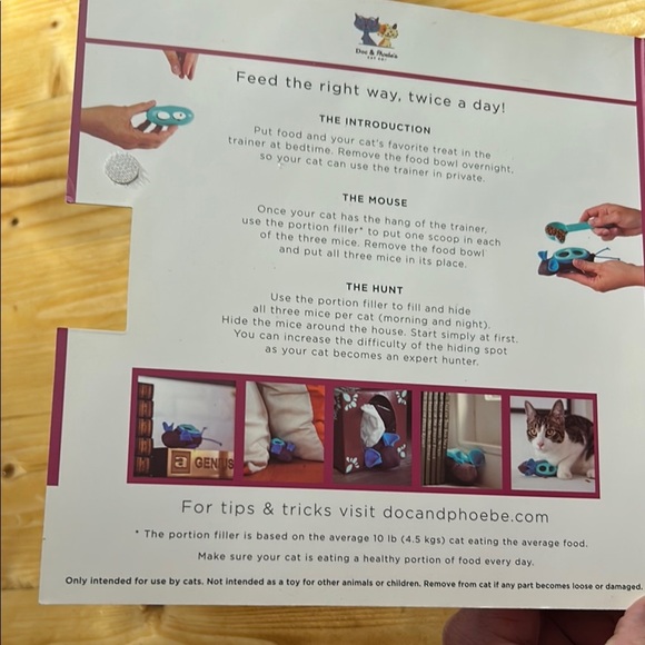 Indoor Hunting cat Feeder - Picture 2 of 5